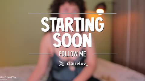 Claire online show from November 2025 10:22:02 PM