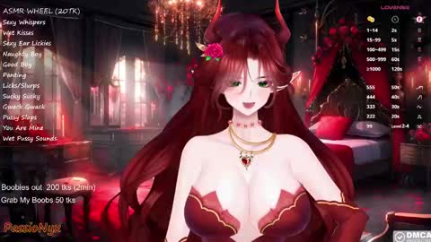 Snapshot of passionyx chatting on February 2025 04:35:02 AM Succubus Nyx online show from February 2025 04:35:02 AM