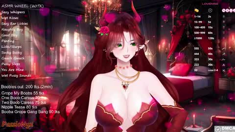 Snapshot of passionyx chatting on February 2025 04:25:01 AM Succubus Nyx online show from February 2025 04:25:01 AM