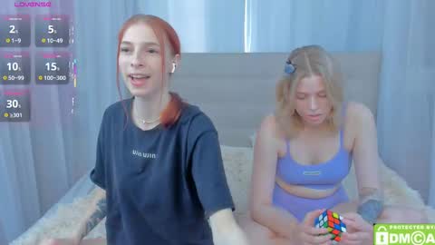  HERES SILVIA AND OlIVIA  WELCOME EVERYONE LOVENSE DOMI REACT TO YOUR TIPS LETS MAKE A GREAT SHOW TOGETHER  online show from March 2025 12:17:01 PM