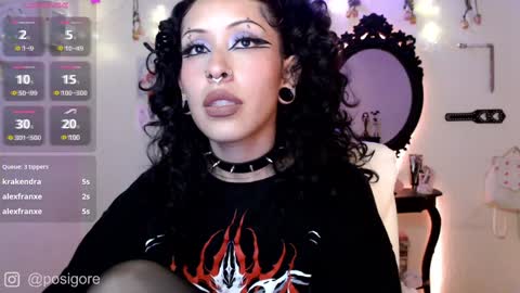 Snapshot of posigore chatting on December 2024 09:35:01 PM Anna Goth independient model online show from December 2024 09:35:01 PM