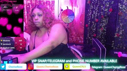 Queen Cherise Roze online show from February 2025 05:45:02 AM
