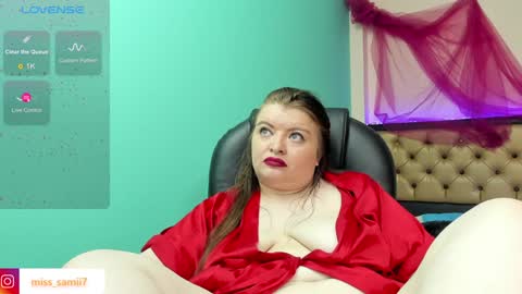 Snapshot of queensami7 chatting on January 2025 03:53:02 PM Samantha online show from January 2025 03:53:02 PM