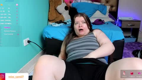 Snapshot of queensami7 chatting on February 2025 09:21:01 AM Samantha online show from February 2025 09:21:01 AM