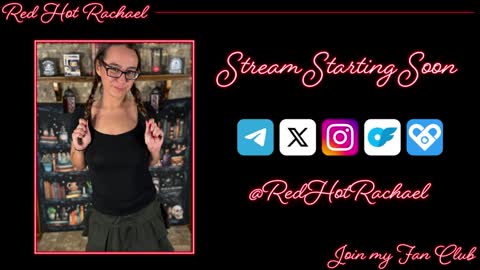 Red Hot Rachael online show from February 2025 04:02:01 PM