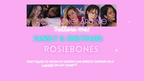 Rosie Bones online show from December 2024 08:18:01 PM