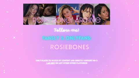 Rosie Bones online show from January 2025 03:42:02 AM