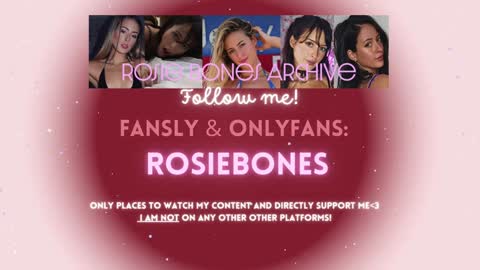 Rosie Bones online show from October 2025 10:32:02 PM