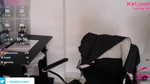 Snapshot of samanta_owen chatting on December 2024 03:10:01 PM SAMANTA OWEN online show from December 2024 03:10:01 PM