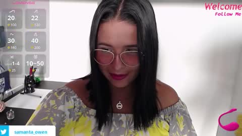Snapshot of samanta_owen chatting on December 2024 11:16:01 AM SAMANTA OWEN online show from December 2024 11:16:01 AM