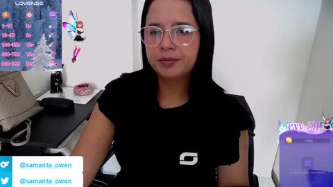 Snapshot of samanta_owen chatting on December 2024 01:58:01 PM SAMANTA OWEN online show from December 2024 01:58:01 PM