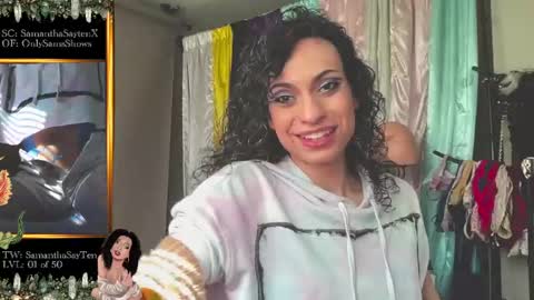 Snapshot of samanthasayten chatting on May 2026 08:14:01 PM Samantha SayTen online show from May 2026 08:14:01 PM