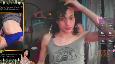 Snapshot of samanthasayten chatting on June 2026 01:44:02 AM Samantha SayTen online show from June 2026 01:44:02 AM