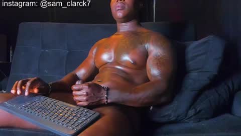 Snapshot of samclarck chatting on January 2025 12:49:02 AM SAM online show from January 2025 12:49:02 AM
