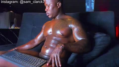 Snapshot of samclarck chatting on January 2025 11:25:01 PM SAM online show from January 2025 11:25:01 PM