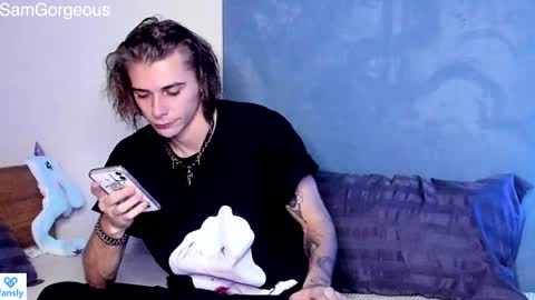 Snapshot of samgorgeous chatting on February 2025 01:30:02 PM Fansly - Top4fans online show from February 2025 01:30:02 PM