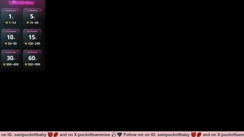 sampuckettbaby online show from February 2025 05:53:01 PM