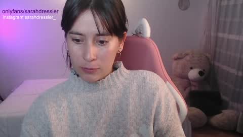 Snapshot of sarahdressler chatting on February 2025 03:21:02 AM sarahdressler online show from February 2025 03:21:02 AM