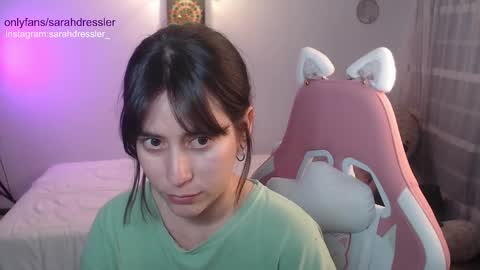 Snapshot of sarahdressler chatting on February 2025 03:23:01 AM sarahdressler online show from February 2025 03:23:01 AM