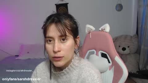 Snapshot of sarahdressler chatting on October 2025 07:14:01 PM sarahdressler online show from October 2025 07:14:01 PM