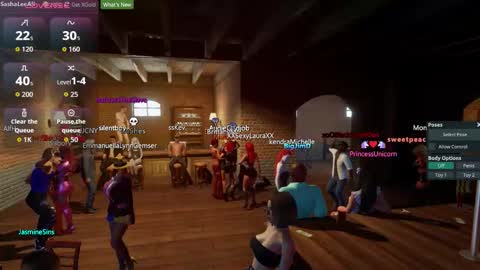 Snapshot of sashaleeali chatting on November 2025 05:18:02 AM SashaLA online show from November 2025 05:18:02 AM