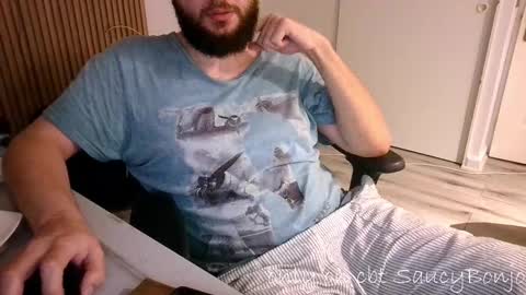 Snapshot of saucybonjo chatting on February 2025 12:36:02 AM Ben online show from February 2025 12:36:02 AM