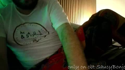 Snapshot of saucybonjo chatting on October 2025 11:46:01 PM Ben online show from October 2025 11:46:01 PM