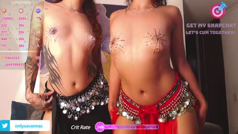 Savannaredhair 33 Angelebony33 online show from December 2024 01:32:02 AM