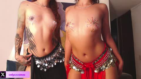 Savannaredhair 33 Angelebony33 online show from February 2025 01:25:01 AM