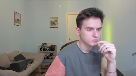 Snapshot of scooby_r chatting on March 2025 10:52:01 AM Thomas brunette and Alex blond online show from March 2025 10:52:01 AM