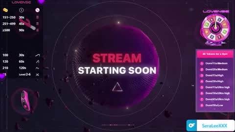 SeraLeeXXX online show from March 2026 06:00:01 PM