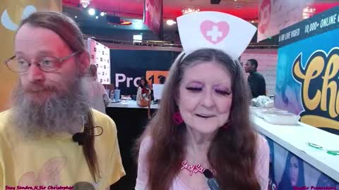 Snapshot of sexysandra_n_sirchristopher chatting on January 2025 08:19:02 PM Sexy Sandra and Sir Christopher online show from January 2025 08:19:02 PM