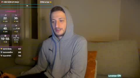 Sinnermann online show from December 2025 03:49:02 AM