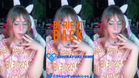 Snapshot of shirayuki_hime chatting on February 2025 11:16:02 AM Im Lilu Rosenblum Guys I have ----Ill be glad to see you there online show from February 2025 11:16:02 AM