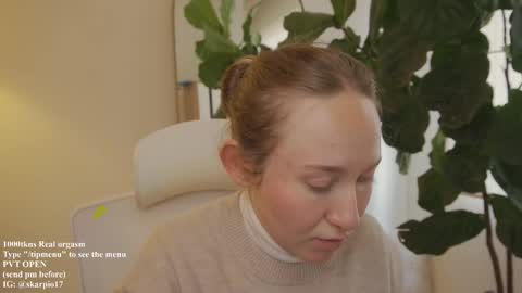 Im Scarlett  ONLINE  5pm-10pm NYC time  online show from October 2025 04:02:02 PM