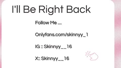 Skinnyy   online show from July 2026 08:17:02 AM