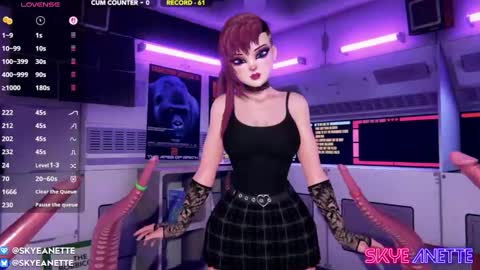 SkyeAnette online show from March 2026 01:27:02 AM