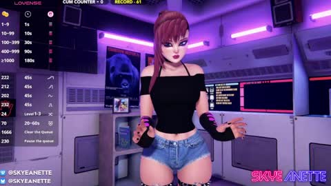 Snapshot of skyeanette chatting on June 2026 01:10:02 AM SkyeAnette online show from June 2026 01:10:02 AM