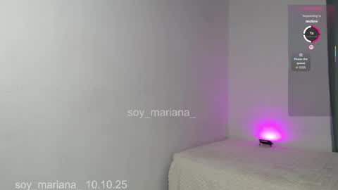 Snapshot of soy_mariana_ chatting on October 2025 07:18:02 AM M A R I A N A online show from October 2025 07:18:02 AM