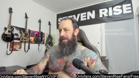 StevenRiseNYC online show from December 2024 02:27:01 PM