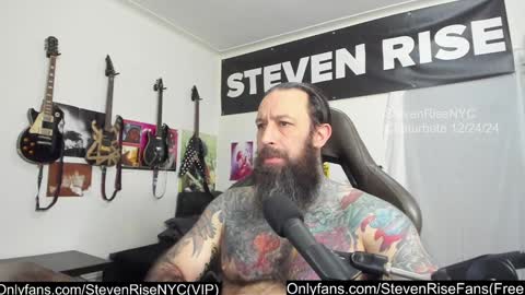 StevenRiseNYC online show from December 2024 01:09:01 PM