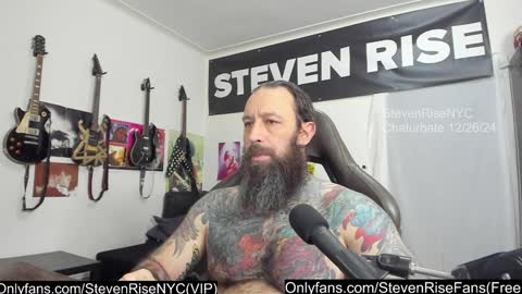StevenRiseNYC online show from December 2024 12:49:01 PM