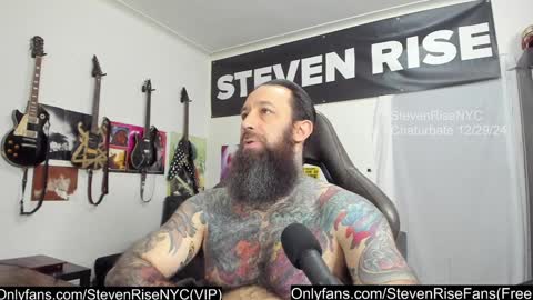 StevenRiseNYC online show from December 2024 01:17:02 PM