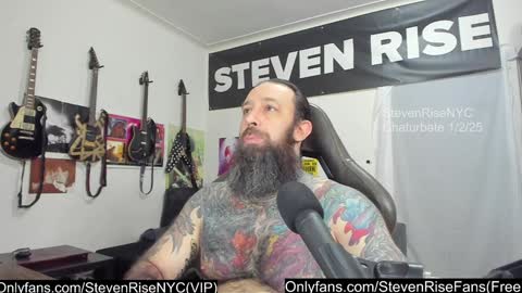 StevenRiseNYC online show from January 2025 12:41:02 PM