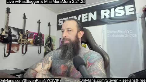 StevenRiseNYC online show from February 2025 01:00:02 PM