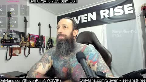 StevenRiseNYC online show from March 2025 07:05:02 AM
