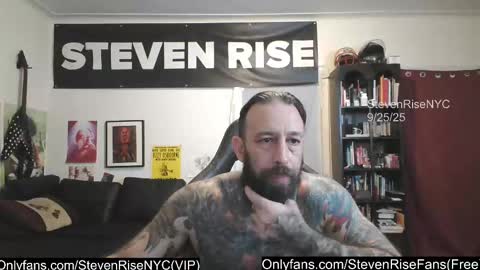 Snapshot of stevenrisenyc chatting on September 2025 08:23:02 PM StevenRiseNYC online show from September 2025 08:23:02 PM