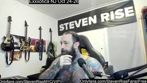 Snapshot of stevenrisenyc chatting on October 2025 01:34:01 PM StevenRiseNYC online show from October 2025 01:34:01 PM