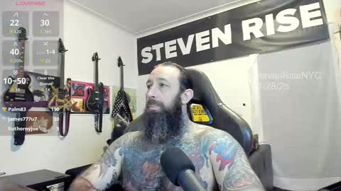 StevenRiseNYC online show from November 2025 11:40:02 PM