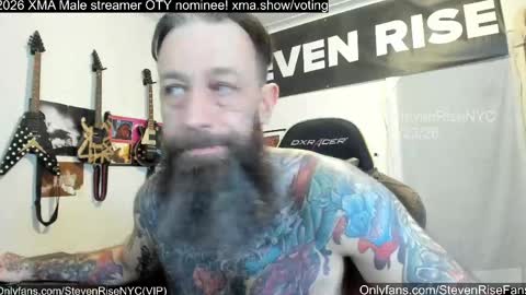 Snapshot of stevenrisenyc chatting on April 2026 12:19:02 PM StevenRiseNYC online show from April 2026 12:19:02 PM